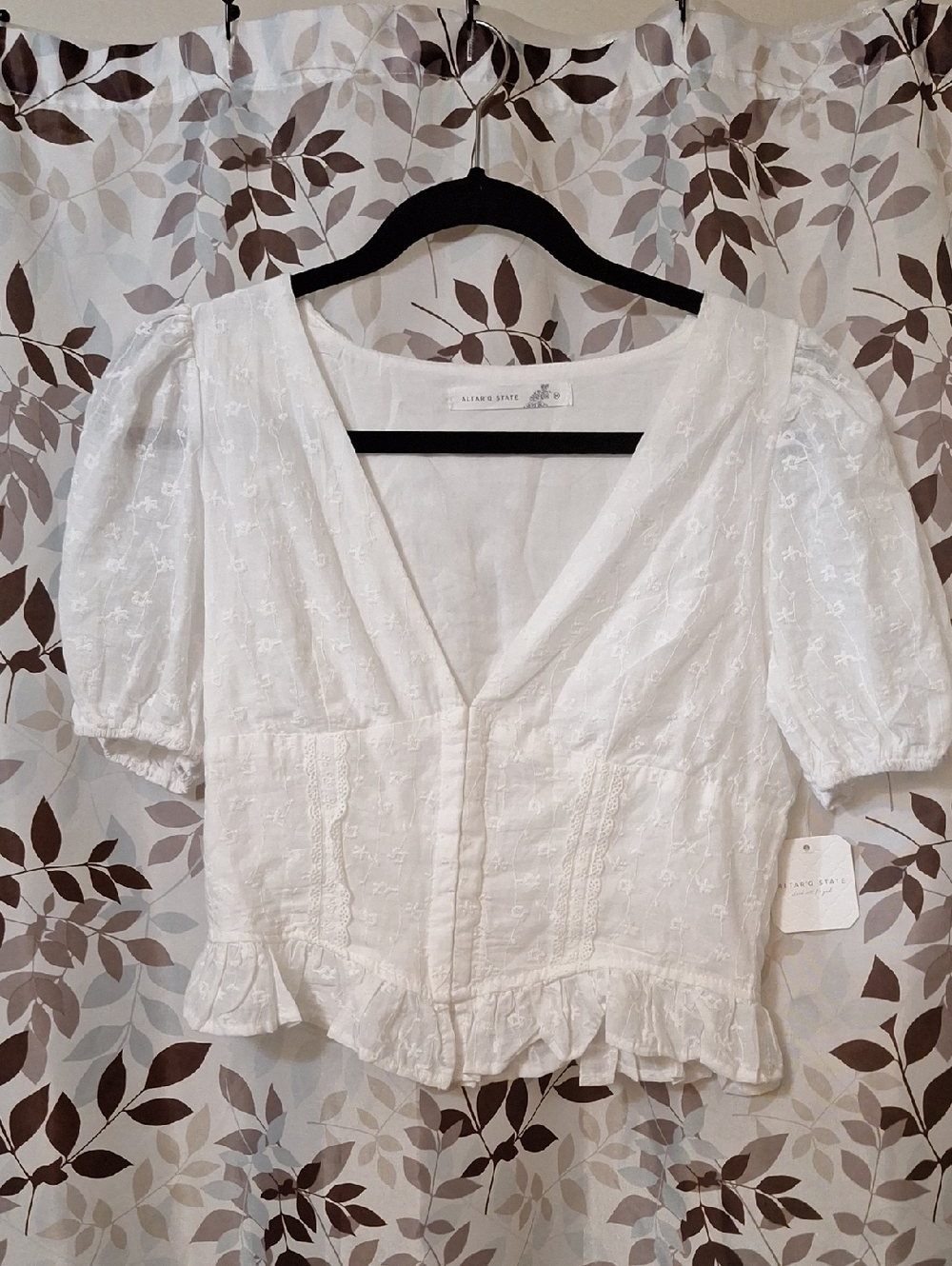 Altar'd State Top White Medium